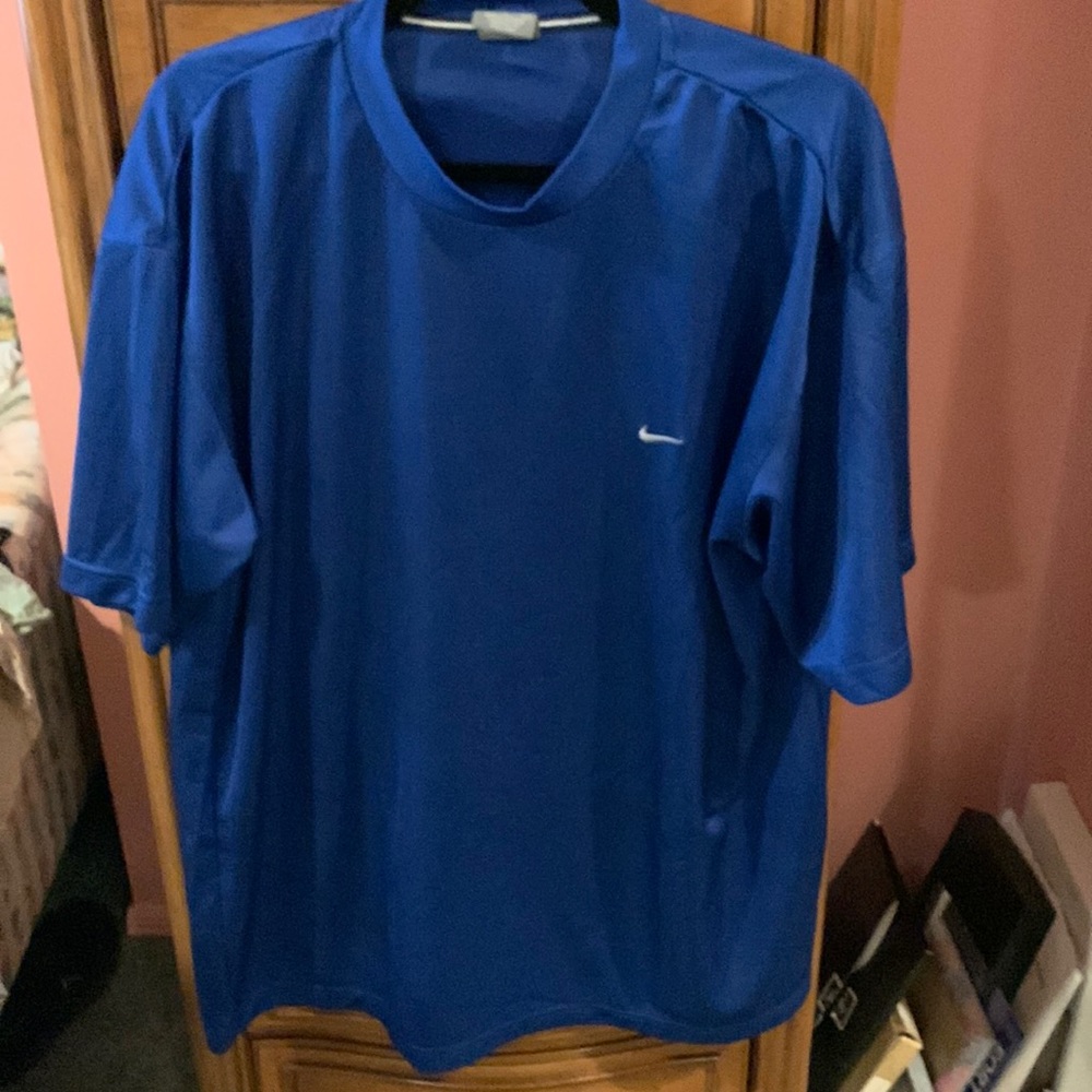 Nike blue tee shirt